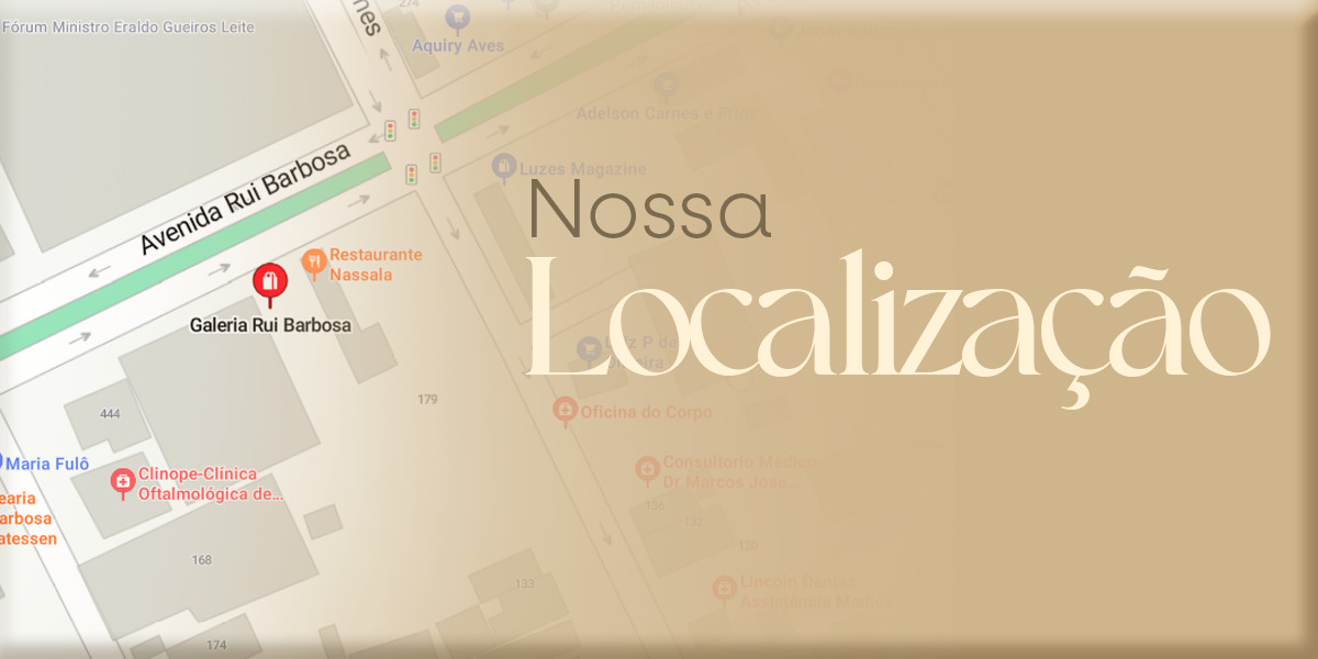Nossa localização