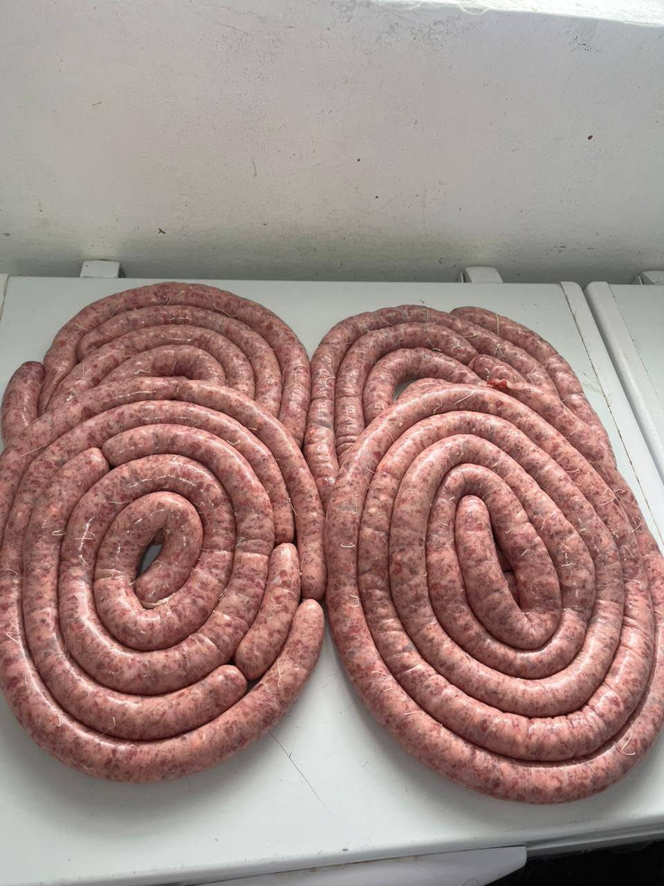 Linguiça artesanal suína